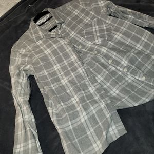 ** DONATED ** Grey Flannel/ Plaid